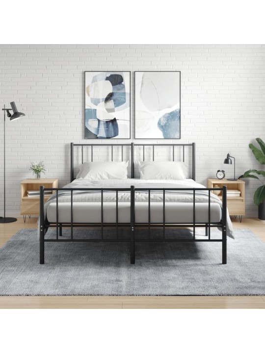 Noční stolky 2 ks dub sonoma 40 x 35 x 50 cm kompozitní dřevo