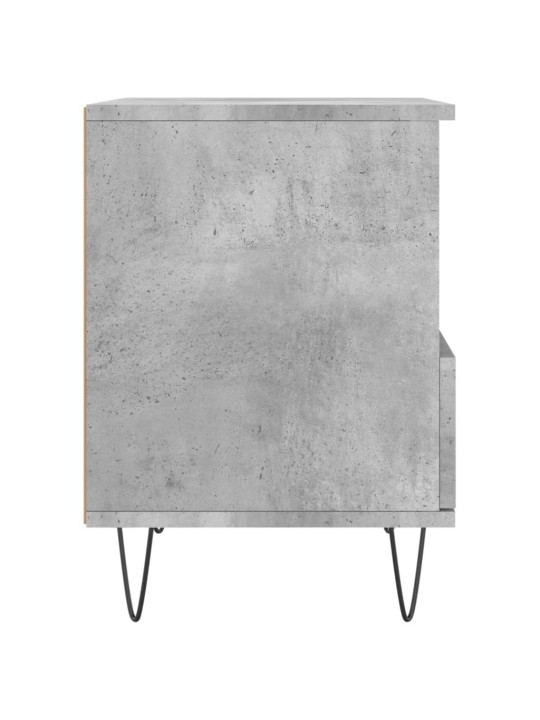 Noční stolky 2 ks betonově šedé 40x35x50 cm kompozitní dřevo