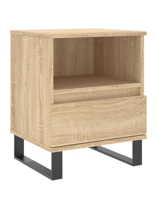 Noční stolky 2 ks dub sonoma 40 x 35 x 50 cm kompozitní dřevo