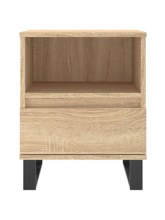 Noční stolky 2 ks dub sonoma 40 x 35 x 50 cm kompozitní dřevo