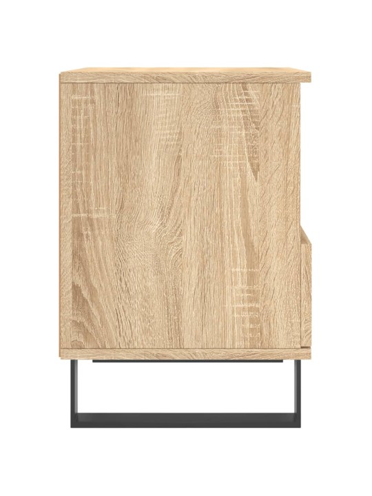 Noční stolky 2 ks dub sonoma 40 x 35 x 50 cm kompozitní dřevo