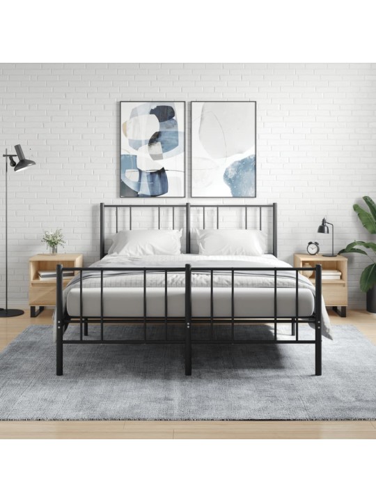 Noční stolky 2 ks dub sonoma 40 x 35 x 50 cm kompozitní dřevo