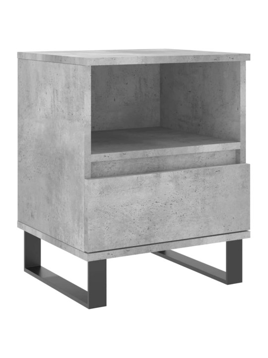 Noční stolky 2 ks betonově šedé 40x35x50 cm kompozitní dřevo