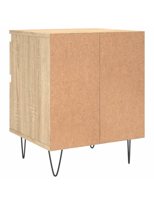 Noční stolky 2 ks dub sonoma 40 x 35 x 50 cm kompozitní dřevo