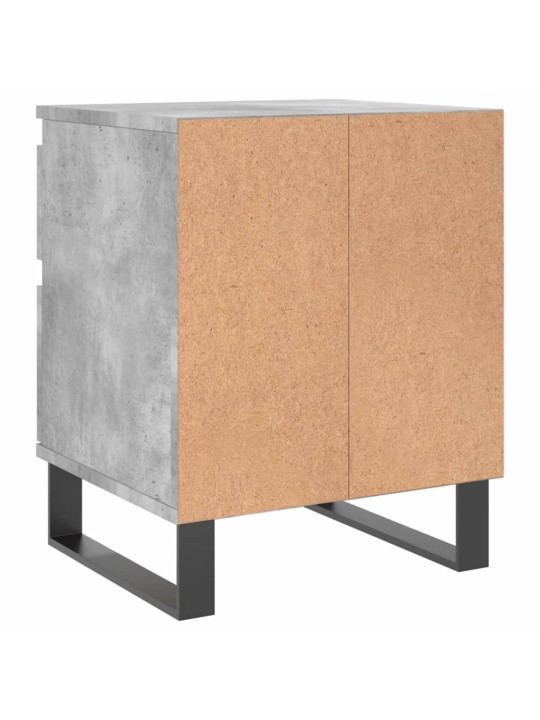 Noční stolky 2 ks betonově šedé 40x35x50 cm kompozitní dřevo