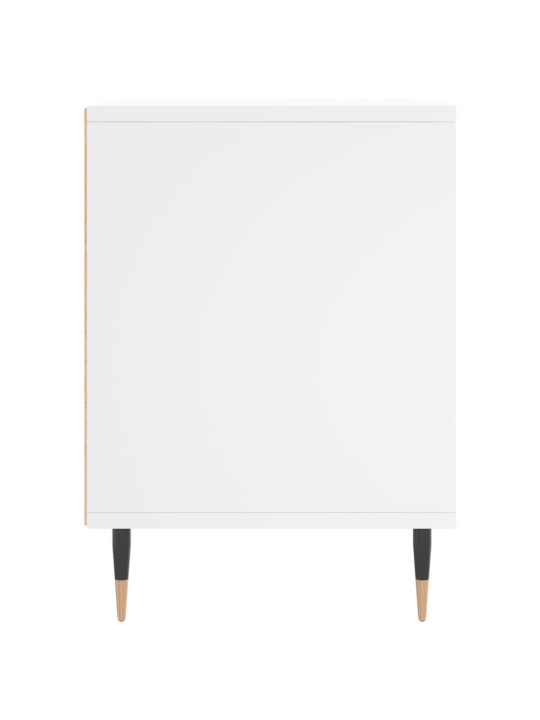 Noční stolky 2 ks bílé 40 x 35 x 50 cm kompozitní dřevo