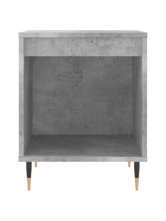 Noční stolek betonově šedý 40 x 35 x 50 cm kompozitní dřevo