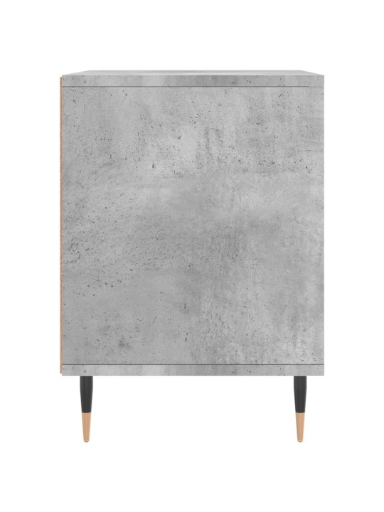 Noční stolek betonově šedý 40 x 35 x 50 cm kompozitní dřevo