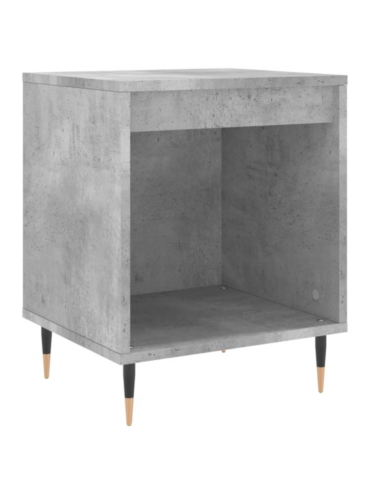 Noční stolky 2 ks betonově šedé 40x35x50 cm kompozitní dřevo