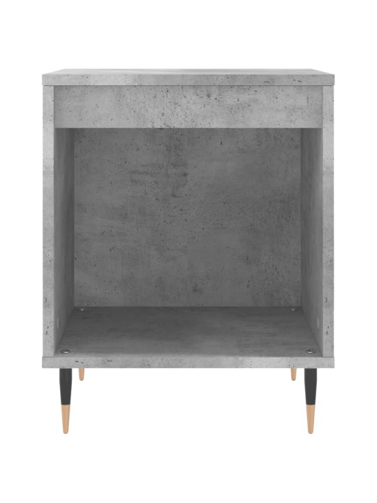 Noční stolky 2 ks betonově šedé 40x35x50 cm kompozitní dřevo