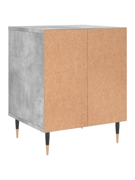 Noční stolky 2 ks betonově šedé 40x35x50 cm kompozitní dřevo