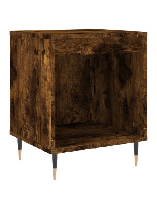 Noční stolky 2 ks kouřový dub 40 x 35 x 50 cm kompozitní dřevo