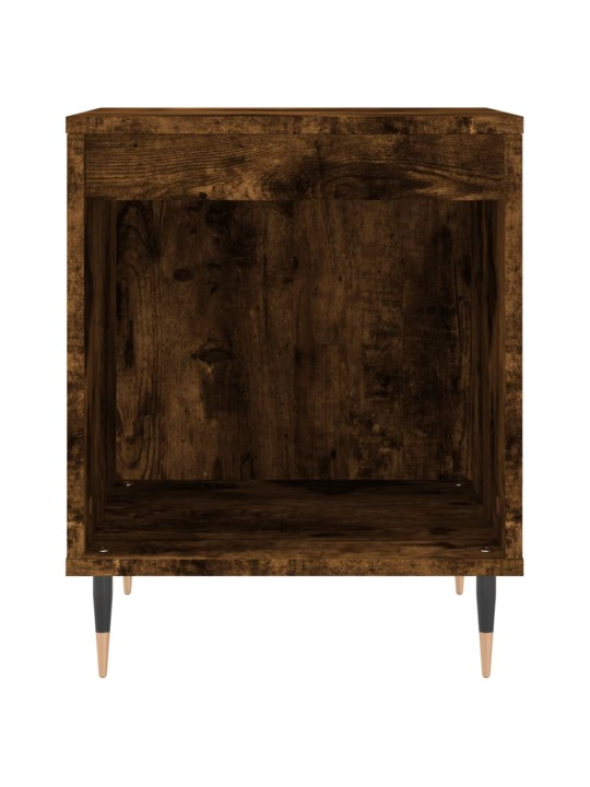 Noční stolky 2 ks kouřový dub 40 x 35 x 50 cm kompozitní dřevo