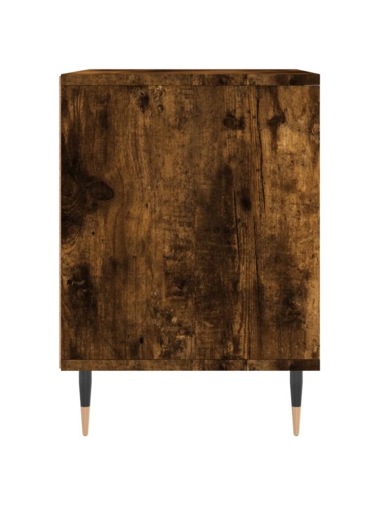 Noční stolky 2 ks kouřový dub 40 x 35 x 50 cm kompozitní dřevo
