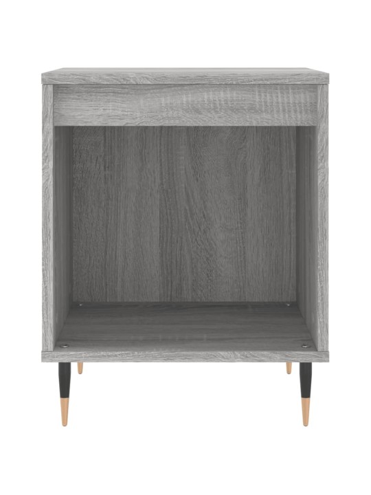 Noční stolky 2 ks šedé sonoma 40 x 35 x 50 cm kompozitní dřevo