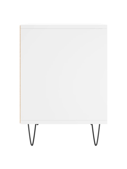 Noční stolky 2 ks bílé 40 x 35 x 50 cm kompozitní dřevo