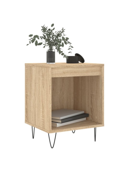 Noční stolky 2 ks dub sonoma 40 x 35 x 50 cm kompozitní dřevo