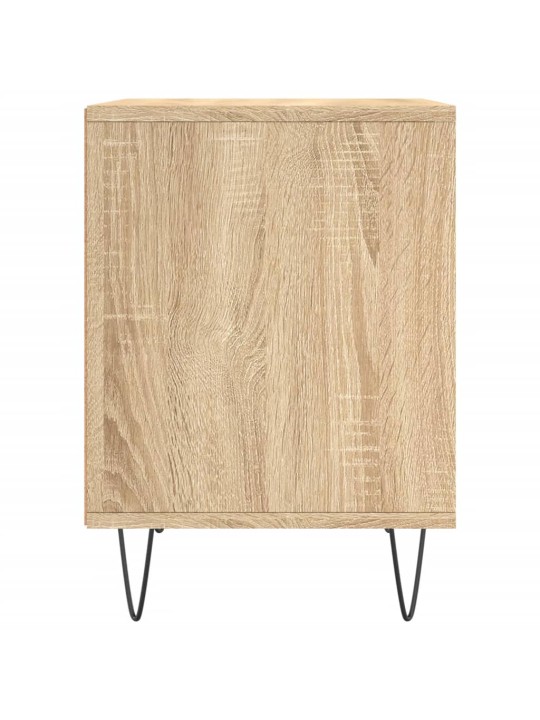 Noční stolky 2 ks dub sonoma 40 x 35 x 50 cm kompozitní dřevo