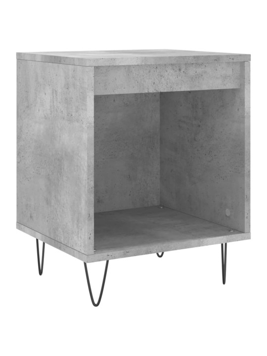 Noční stolky 2 ks betonově šedé 40x35x50 cm kompozitní dřevo