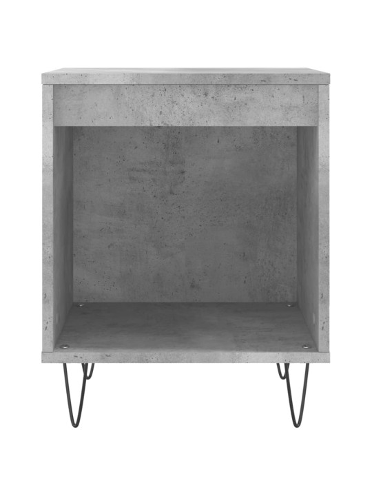 Noční stolky 2 ks betonově šedé 40x35x50 cm kompozitní dřevo