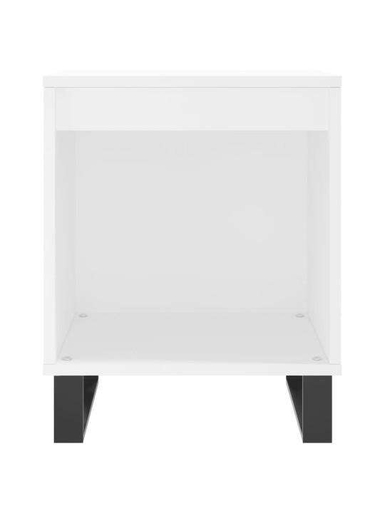 Noční stolky 2 ks bílé 40 x 35 x 50 cm kompozitní dřevo
