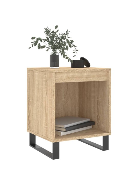 Noční stolky 2 ks dub sonoma 40 x 35 x 50 cm kompozitní dřevo