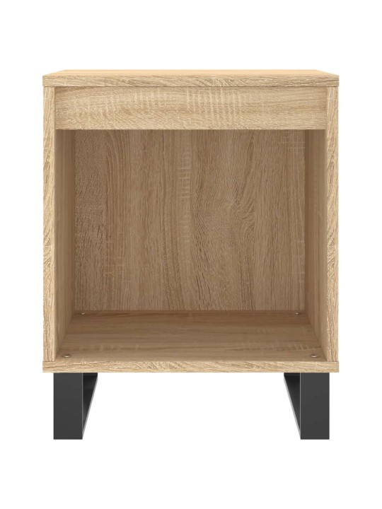 Noční stolky 2 ks dub sonoma 40 x 35 x 50 cm kompozitní dřevo