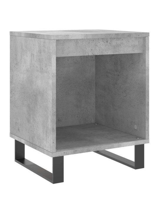 Noční stolky 2 ks betonově šedé 40x35x50 cm kompozitní dřevo