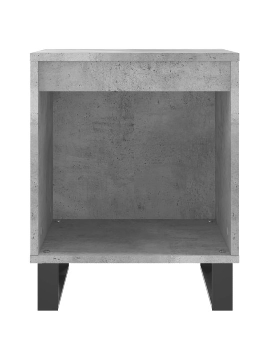Noční stolky 2 ks betonově šedé 40x35x50 cm kompozitní dřevo