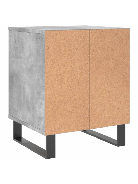 Noční stolky 2 ks betonově šedé 40x35x50 cm kompozitní dřevo