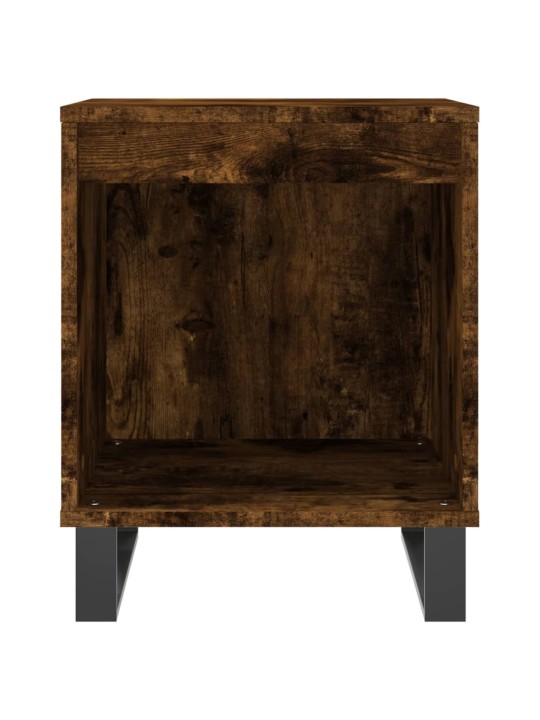 Noční stolky 2 ks kouřový dub 40 x 35 x 50 cm kompozitní dřevo