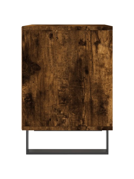 Noční stolky 2 ks kouřový dub 40 x 35 x 50 cm kompozitní dřevo