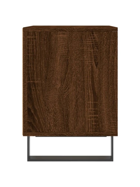 Noční stolky 2 ks hnědý dub 40 x 35 x 50 cm kompozitní dřevo