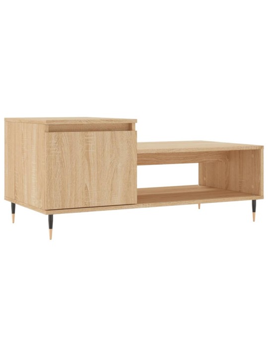 Konferenční stolek dub sonoma 100 x 50 x 45 cm kompozitní dřevo