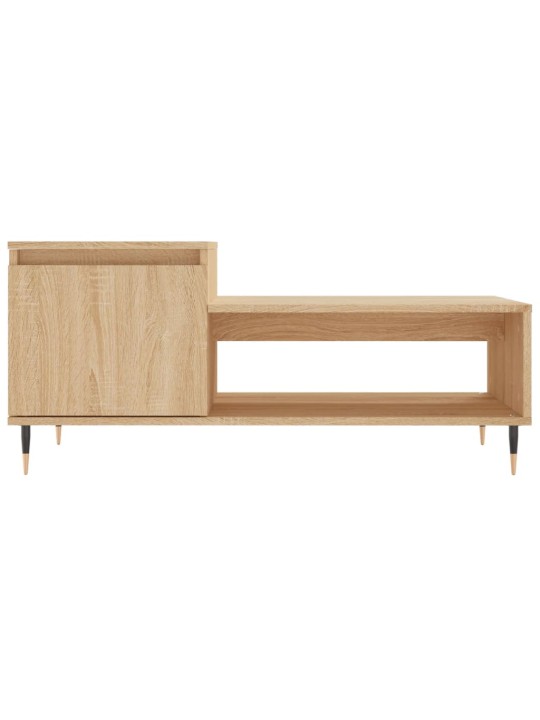 Konferenční stolek dub sonoma 100 x 50 x 45 cm kompozitní dřevo