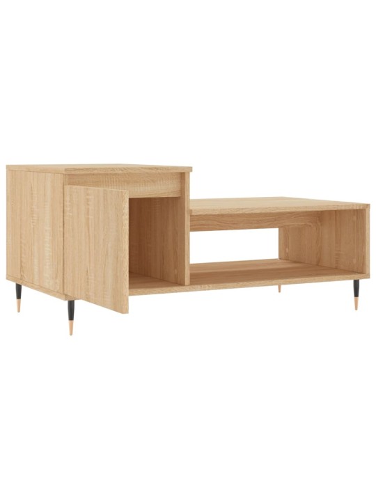 Konferenční stolek dub sonoma 100 x 50 x 45 cm kompozitní dřevo