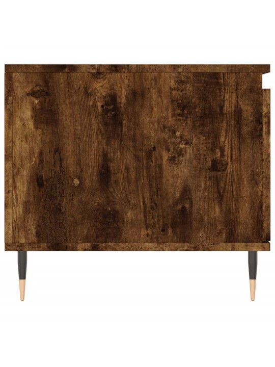 Konferenční stolek kouřový dub 100x50x45 cm kompozitní dřevo