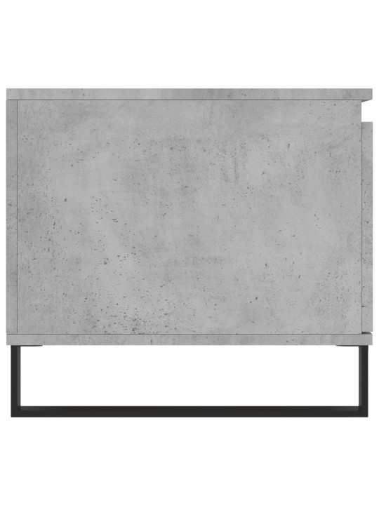 Konferenční stolek betonově šedý 100x50x45 cm kompozitní dřevo