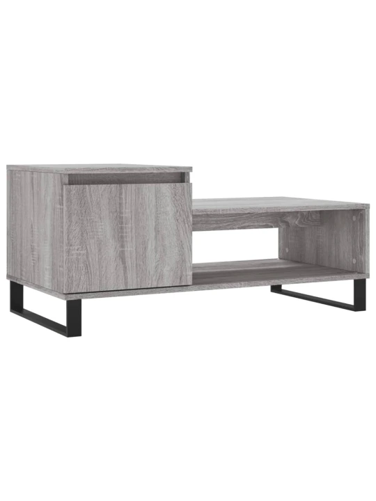 Konferenční stolek šedý sonoma 100x50x45 cm kompozitní dřevo