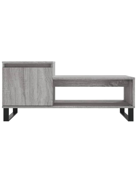Konferenční stolek šedý sonoma 100x50x45 cm kompozitní dřevo
