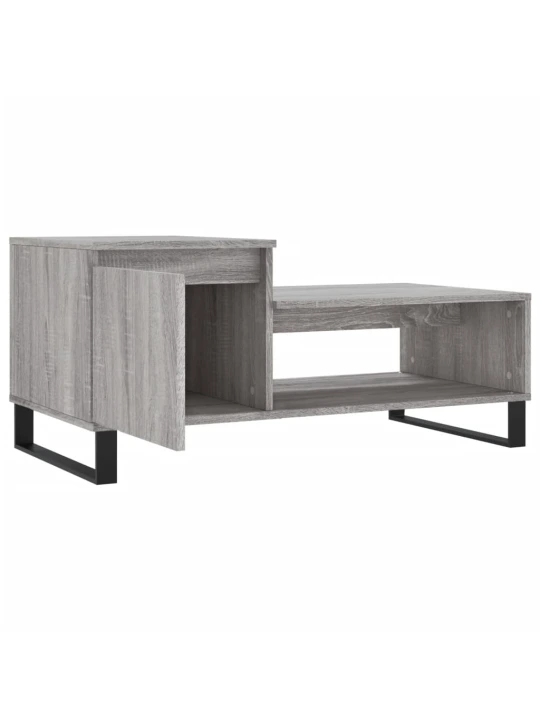Konferenční stolek šedý sonoma 100x50x45 cm kompozitní dřevo