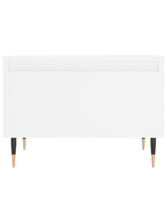 Konferenční stolky 2 ks bílé 50 x 46 x 35 cm kompozitní dřevo