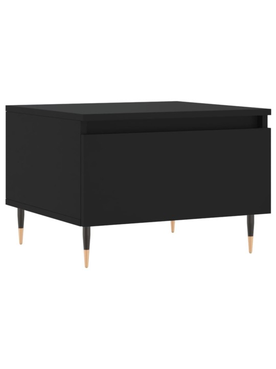 Konferenční stolky 2 ks černé 50 x 46 x 35 cm kompozitní dřevo