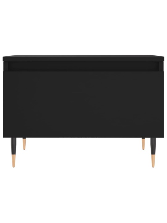 Konferenční stolky 2 ks černé 50 x 46 x 35 cm kompozitní dřevo