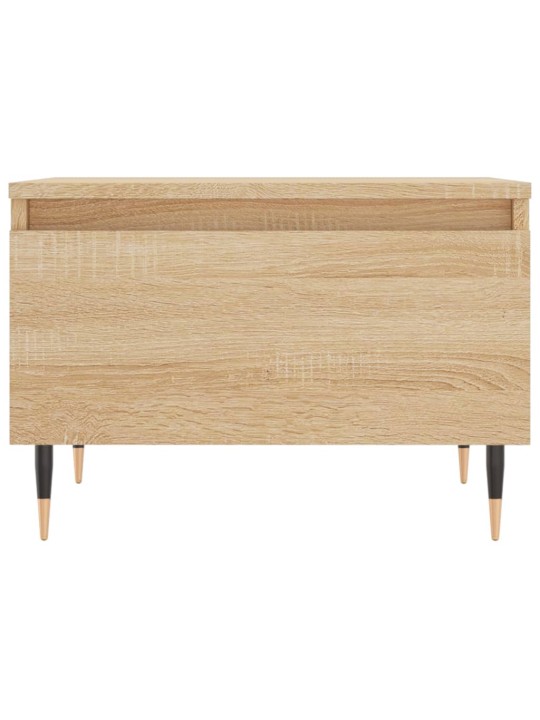 Konferenční stolky 2 ks dub sonoma 50x46x35 cm kompozitní dřevo
