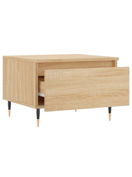 Konferenční stolky 2 ks dub sonoma 50x46x35 cm kompozitní dřevo