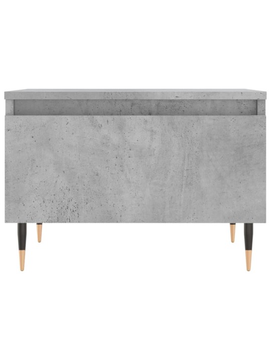 Konferenční stolek betonově šedý 50x46x35 cm kompozitní dřevo