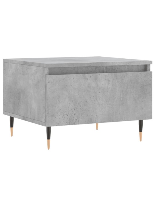 Konferenční stolky 2 ks betonově šedé 50 x 46 x 35 cm kompozit