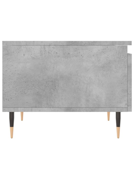 Konferenční stolky 2 ks betonově šedé 50 x 46 x 35 cm kompozit