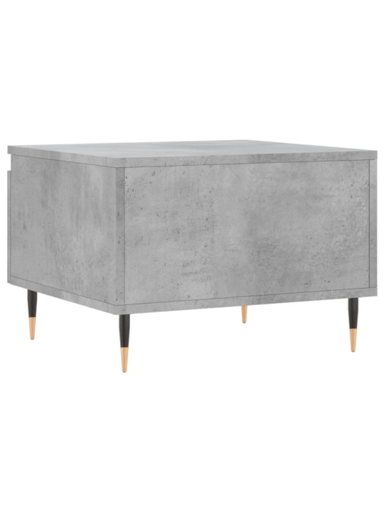 Konferenční stolky 2 ks betonově šedé 50 x 46 x 35 cm kompozit